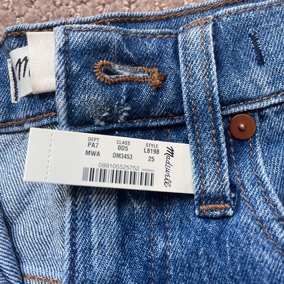 NWT Madewell High-Rise Boy Jean Crop size 25 - Picture 4 of 4